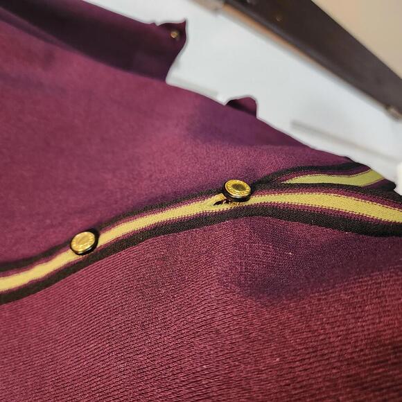 Grace Dane Lewis Women's Elegant Purple Cardigan - Size Small - Picture 4 of 8